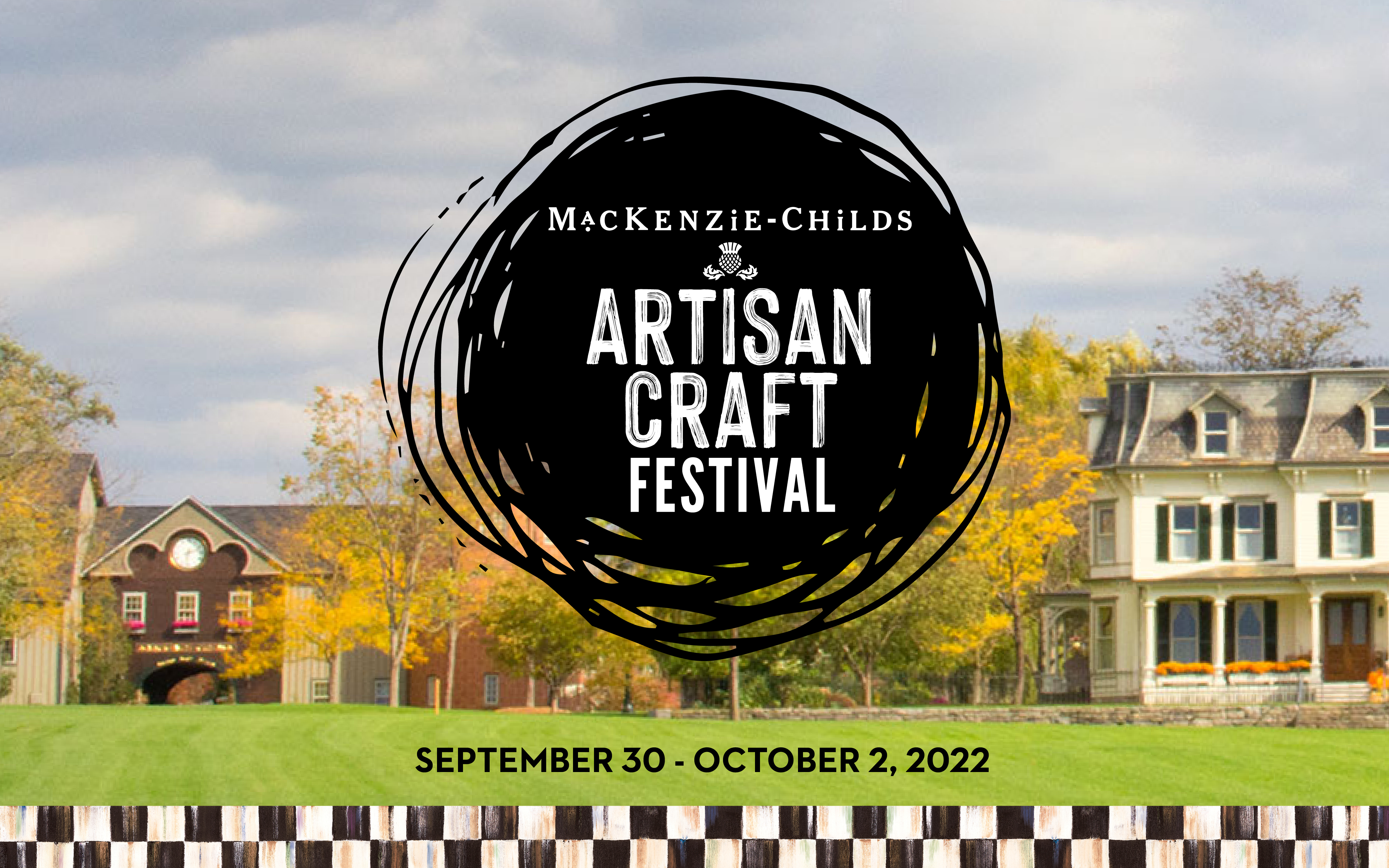 MacKenzie-Childs Art Festival 11/30-10/2 , 10-5pm